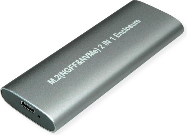 Actual product image Value External SSD Enclosure, M.2, NVMe to USB 3.2 Gen 2 Type C (M.2 2280, M.2 2242, M.2 2260)