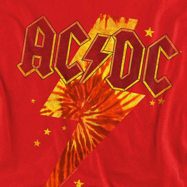 Immagine prodotto AC/DC Felpa Bullone Tie Dye Adulto Unisex (M)