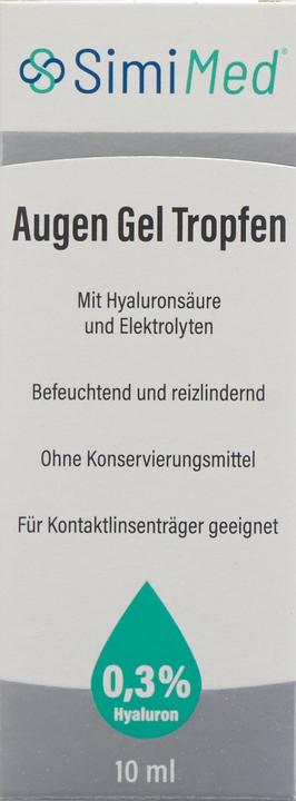 Actual product image SimiMed Augen Gel Tropfen 0.3 % Hyaluron (10 ml, 10 ml)