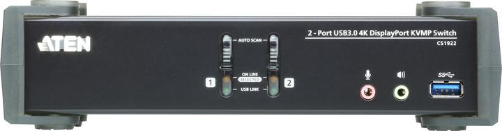 Produktbild Aten CS1922 2-Port USB 3.1 Gen 1 4K DisplayPort 1.2 KVM