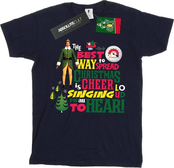 Elf Christmas Cheer TShirt Mädchen