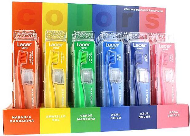 Actual product image Lacer Mini Cepillo Dental Medio (Medium, 1 x)