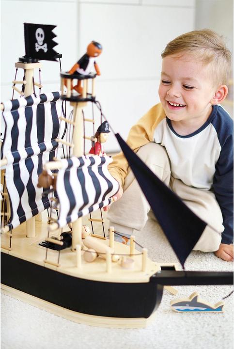 Actual product image small foot Pirate ship