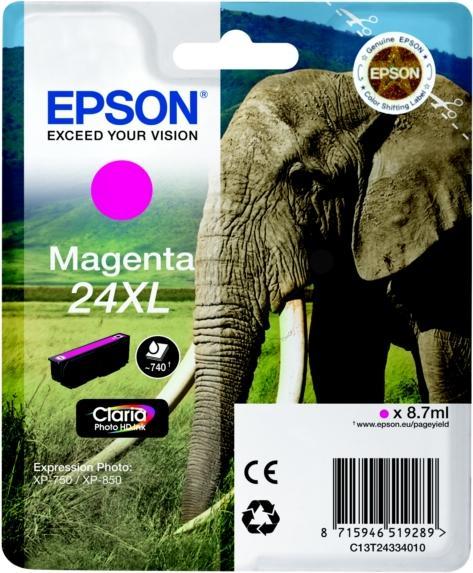 Produktbild Epson 24XL Claria Photo HD (M)