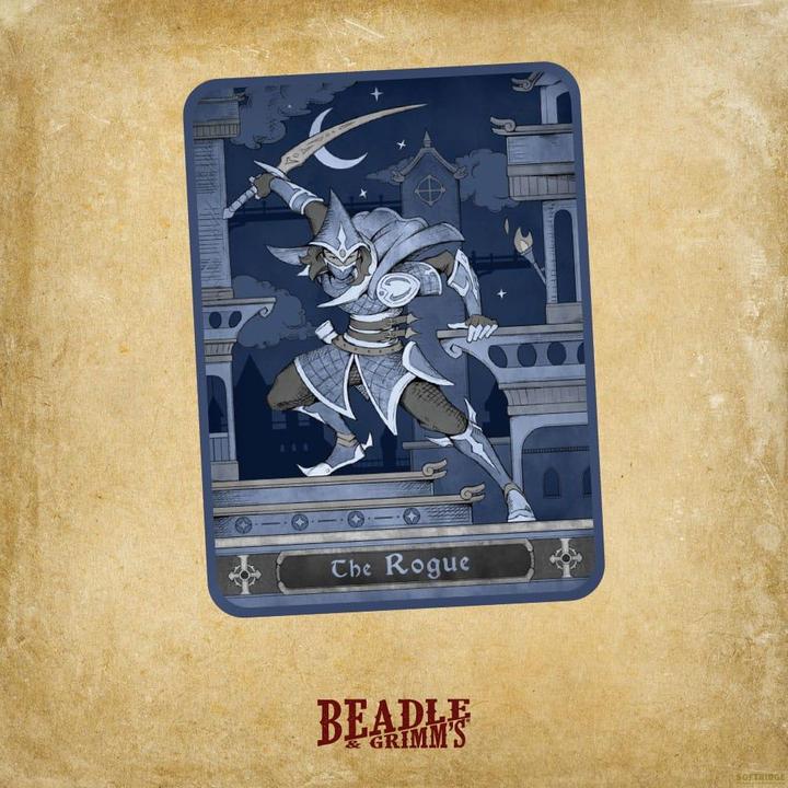 Produktbild Beadle & Grimm´s Character Class Epic RPG Würfel Set Rogue (16)
