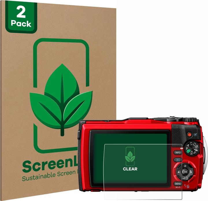 Actual product image ScreenLeaf Protective film sustainable screen protector screen protector film clear transparent (Screen protector, Tough TG-6)