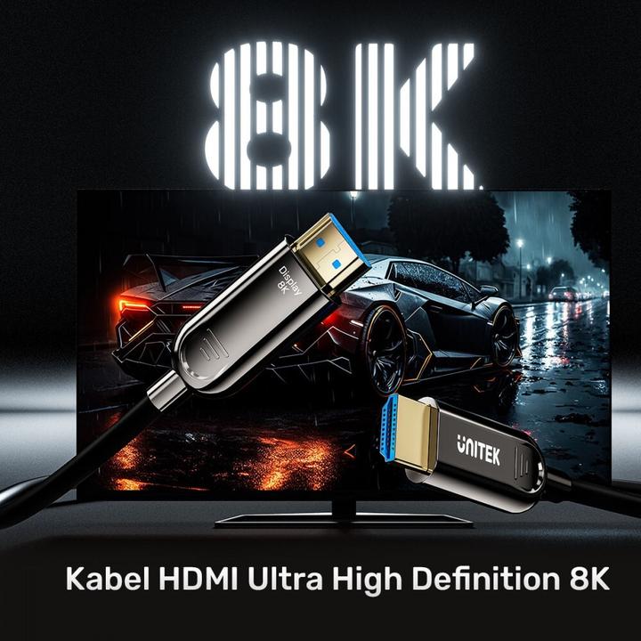 Produktbild Unitek Optisches Kabel HDMI 2.1 AOC 8K 120Hz 3m (3 m)