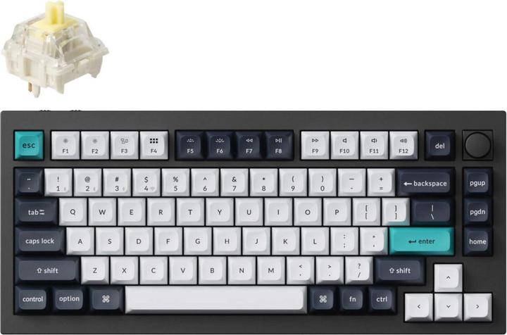 Produktbild Keychron Q1 Max (US, Kabellos, Kabelgebunden)