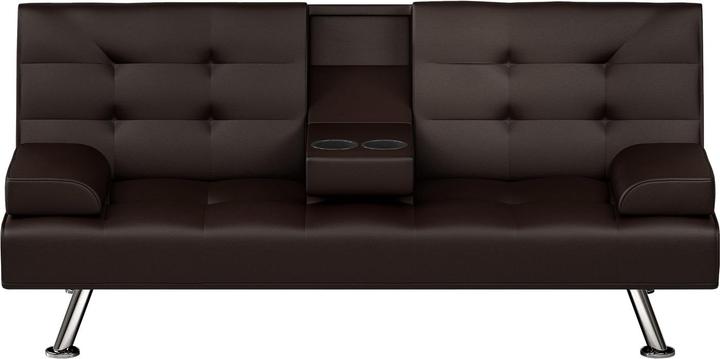 Produktbild HTI-Living Klappsofa Braun Marwan (2-Sitzer)