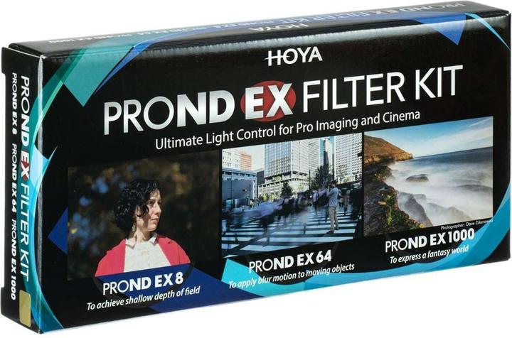 Produktbild Hoya PRO ND EX Filter Kit 8/64/1000 (52 mm, ND- / Graufilter, 52 mm)