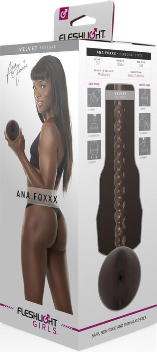 Actual product image Fleshlight Ana Foxxx Velvet Butt