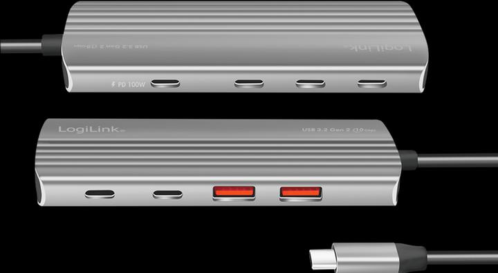 Actual product image LogiLink UA0414 (USB-C, 10 Ports)