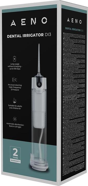 Immagine prodotto Aeno Altre merci Irrigatore dentale con beccucci magnetici: 3,7V, 8W, 2500mAh, 240ML