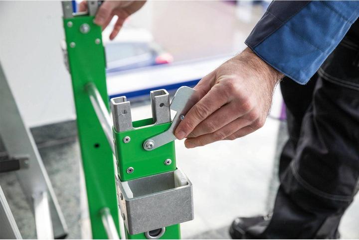 Produktbild Munk Einsteckteil für Plattformleiter steckbar plus 2 Stufen (Plattformleiter, 36 cm)