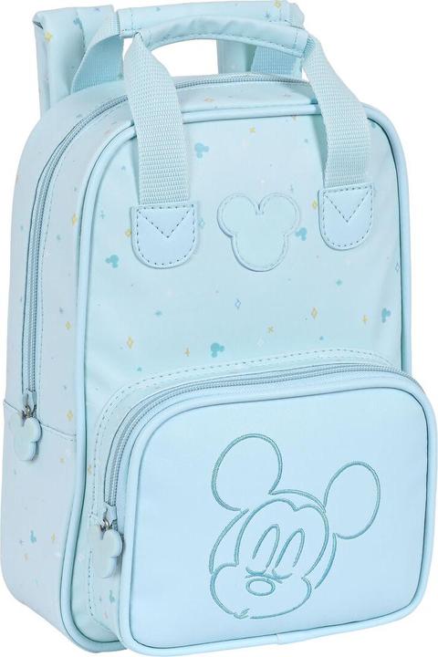 Mickey Mouse Club House Schulrucksack Mickey Mouse Clubhouse Hellblau (20 x 28 x 8 cm)