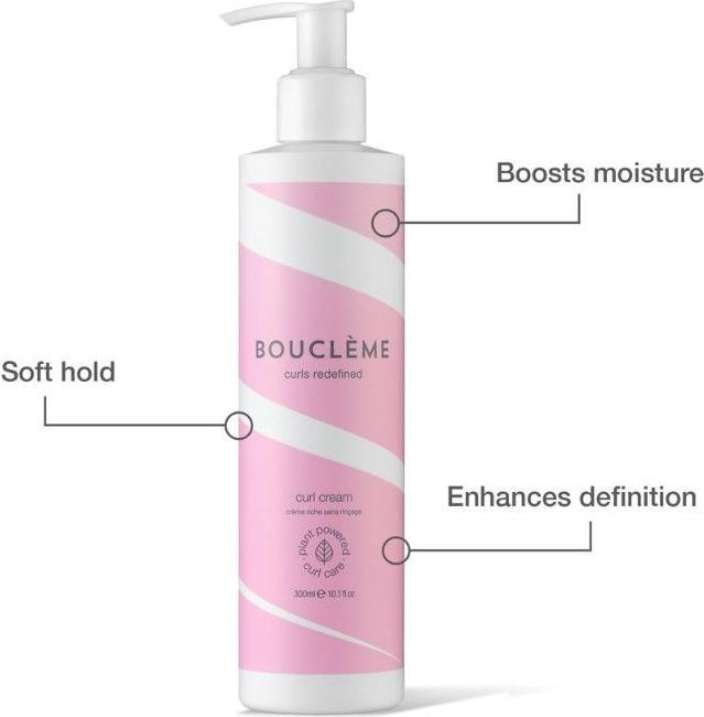 Actual product image Boucleme CURLS REDEFINED curl cream 300 ml (Hair cream, 300 ml)