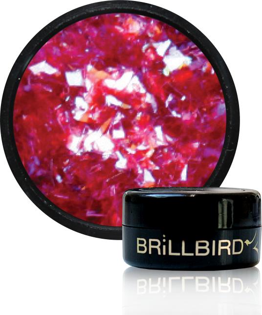 Actual product image BrillBird Vivid Ice Foil - Fuchsia (Fuchsia)
