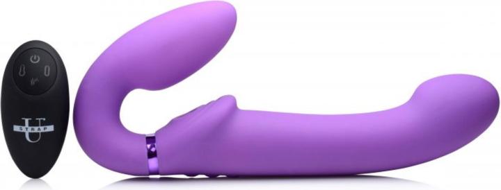 Image du produit XR Brands GPulse Vibrierender halterloser Strapon Lila