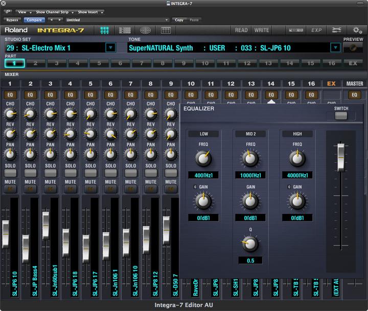 Produktbild Roland Integra-7 SuperNatural klankmodule