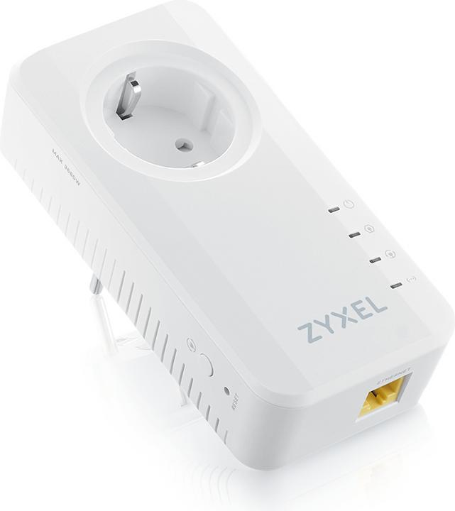 Produktbild Zyxel Powerline PLA6457 Pass-Through TWIN PACK (2400 Mbit/s)
