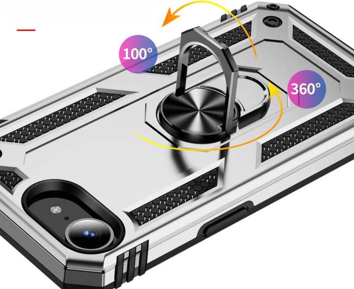 Image du produit Cover-Discount iPhone 16e - Robustes Back Cover mit Kickstand (Apple iPhone 16e)