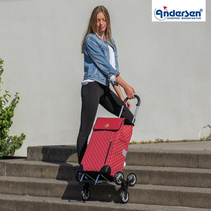 Image du produit Andersen Chariot de courses Treppensteiger Scala Shopper Sofia 58 cm