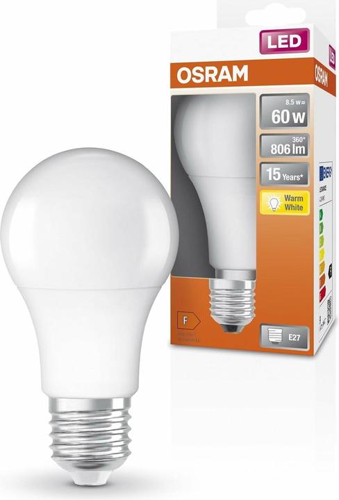 Actual product image Osram Star LED (E27, 8.50 W, 806 lm, 1 x, F)