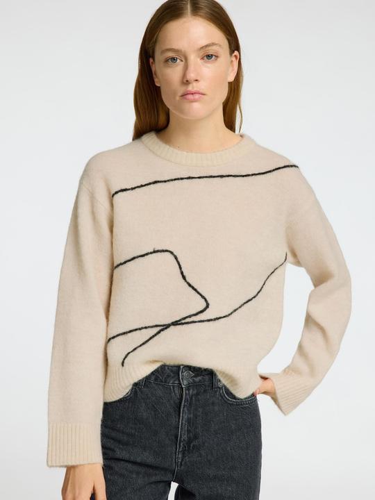 Immagine prodotto Selected Femme Abstrakter Strickpullover (L)