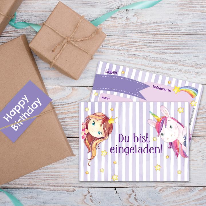 Immagine prodotto Papierdrachen 12 biglietti d'invito (12 pz.)