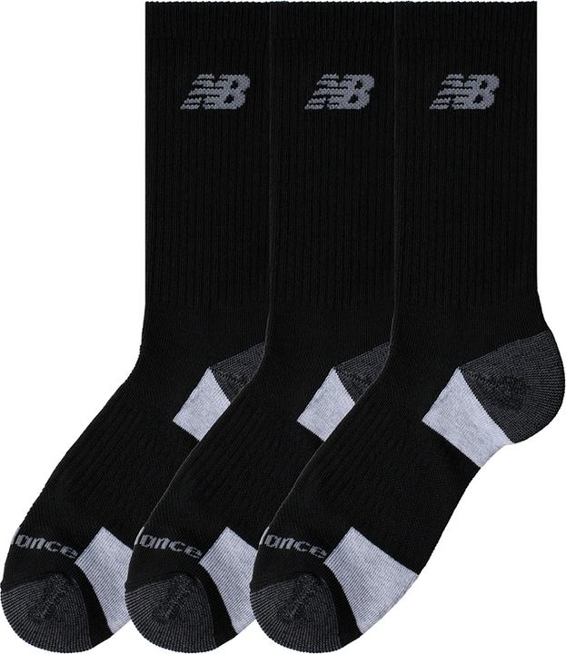 Actual product image New Balance Performance Cushioned Crew 3 Pack (L)