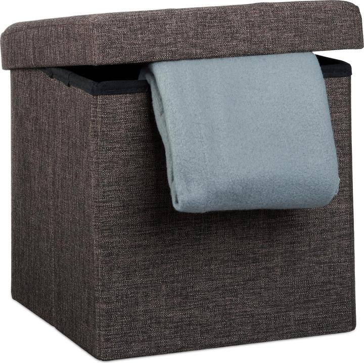 Relaxdays Folding Storage Ottoman