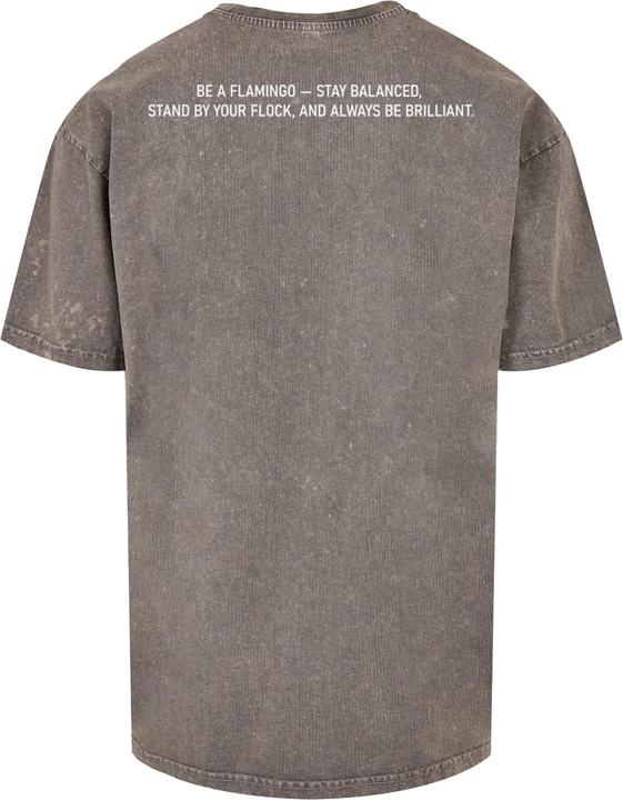 Image du produit Merchcode Flamingo Acid Washed Heavy Oversized Tee - 116899 (3XL)