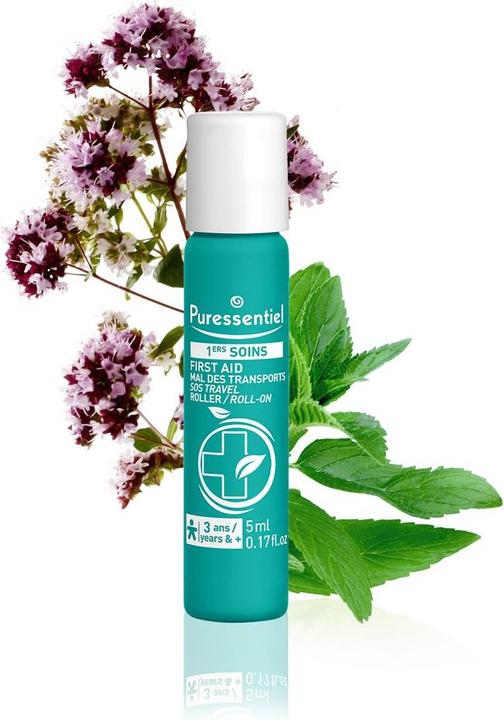 Immagine prodotto Puressentiel First Aid Transport Sickness Roller with 7 Essential Oils 5ml (Prodotto per l'igiene)