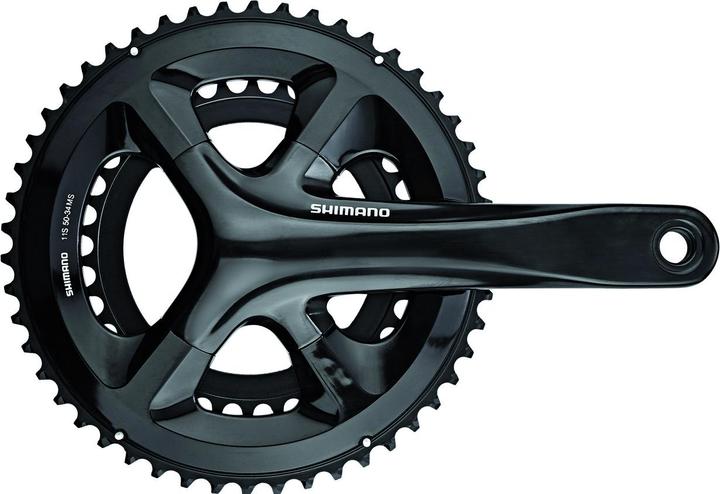 Actual product image Shimano Crankset FC-RS510 2-PCS 175 mm 46x36 black Box (175 mm)
