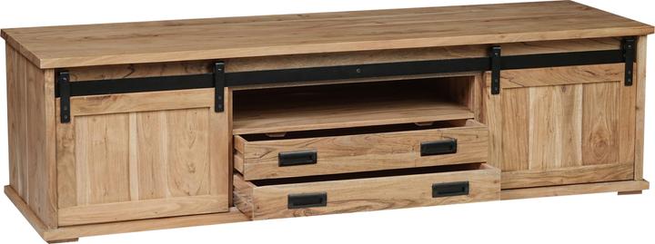 Immagine prodotto SAM LIAN Baumkante massiv Akazie (180 x 55 x 50 cm)