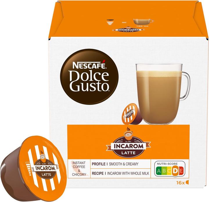 Produktbild Nescafé Dolce Gusto Incarom Latte (16 x Port.)