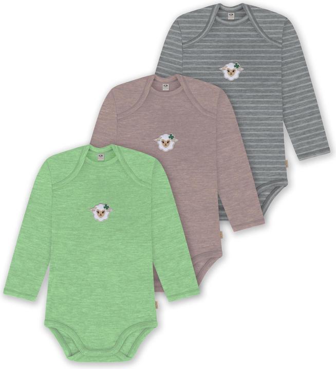 Green, Rose, Grey