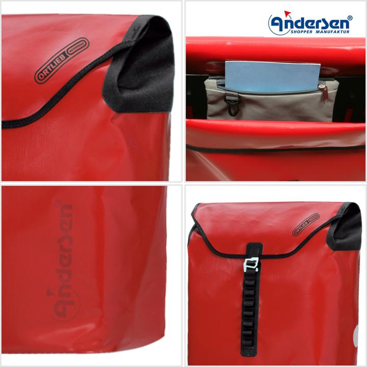Actual product image Andersen Ortlieb red
