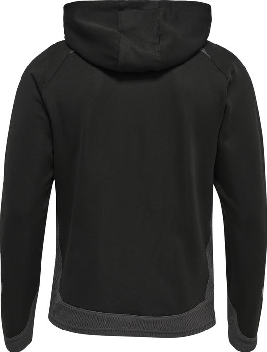 Actual product image hummel Men's Lead Zip Poly Hooded Sweat Jacket (S)