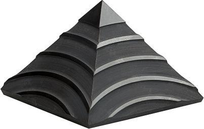 PranaHaus Schungit-Pyramide „Aura-Schutz“