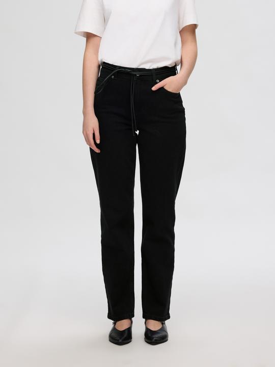 Immagine prodotto Selected Femme Slfalice Mw Straight Black Jeans Noos (W30/L34)