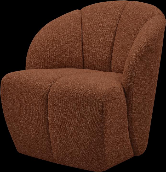 rust brown melange