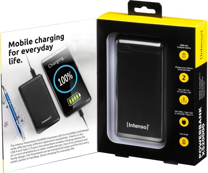 Produktbild Intenso XS20000 (20000 mAh, 74 Wh)