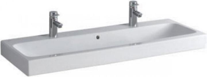 Produktbild Geberit Doppelwaschtisch iCon 120 cm wei 124020000 (485 mm, 1200 mm)