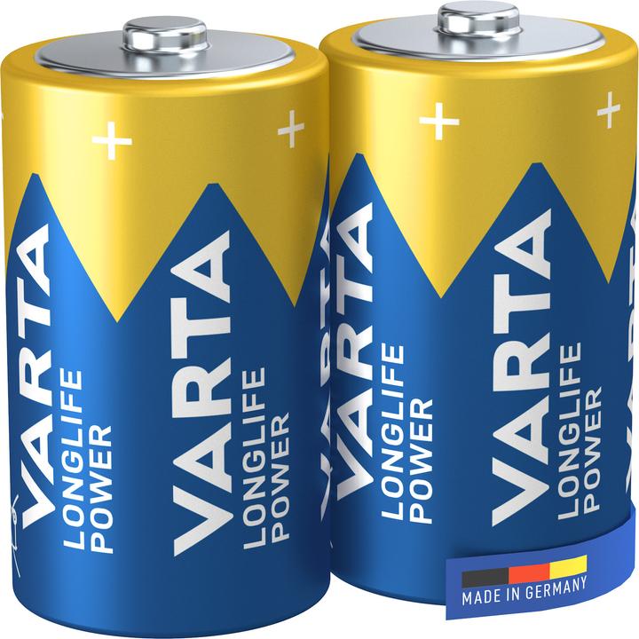 Actual product image Varta LONGLIFE Power (2 pcs., D, 16500 mAh)