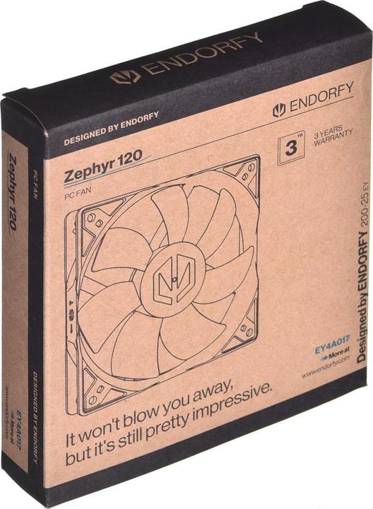 Immagine prodotto Endorfy Ventola da 12 cm Zephyr 120 mm (120 mm, 1 x)