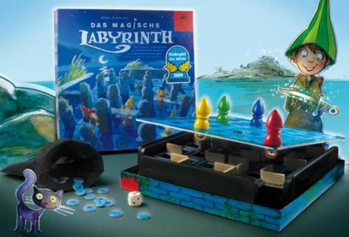 Actual product image Drei Magier Spiele The Magic Labyrinth (German, French, Italian)