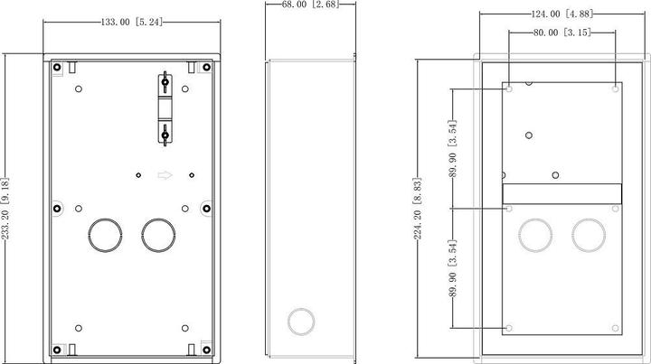 Actual product image Dahua VTM127 Camera Mounting Accessories (Mounting kit)