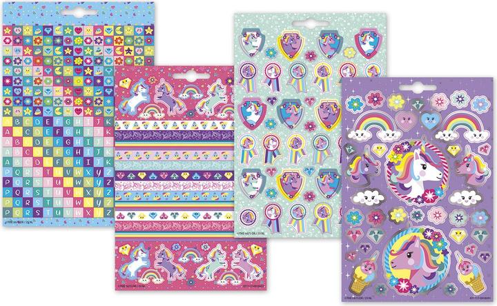 Actual product image Totum Unicorn sticker leaves