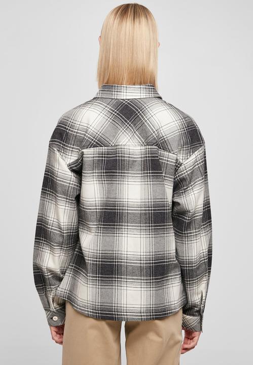 Actual product image Urban Classics Ladies Oversized Check Shirt (5XL)